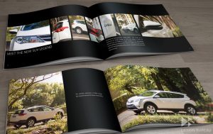 Brochure design for Toyota Mauritius